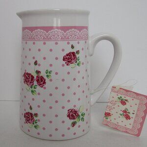 small ceramic pitcher